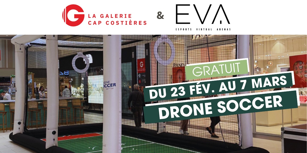 🛸 Drone Soccer à Cap Costières !