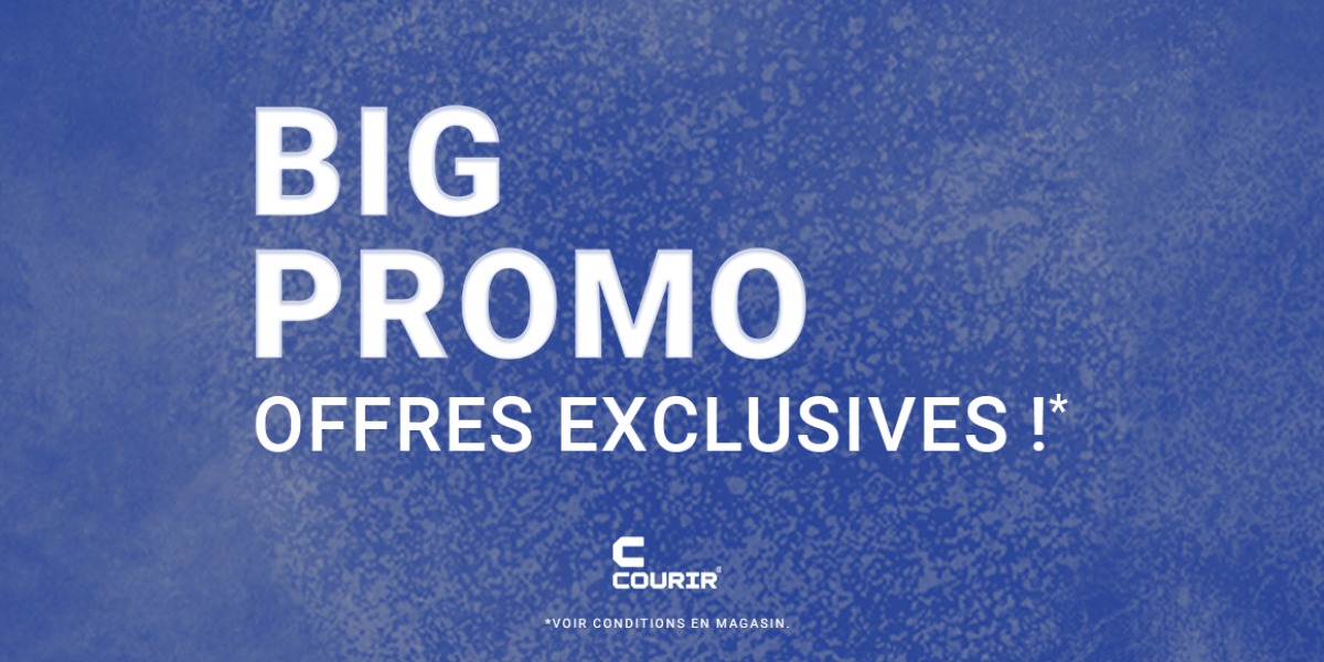 BIG PROMO chez Courir : offres du 13/03 au 07/04 