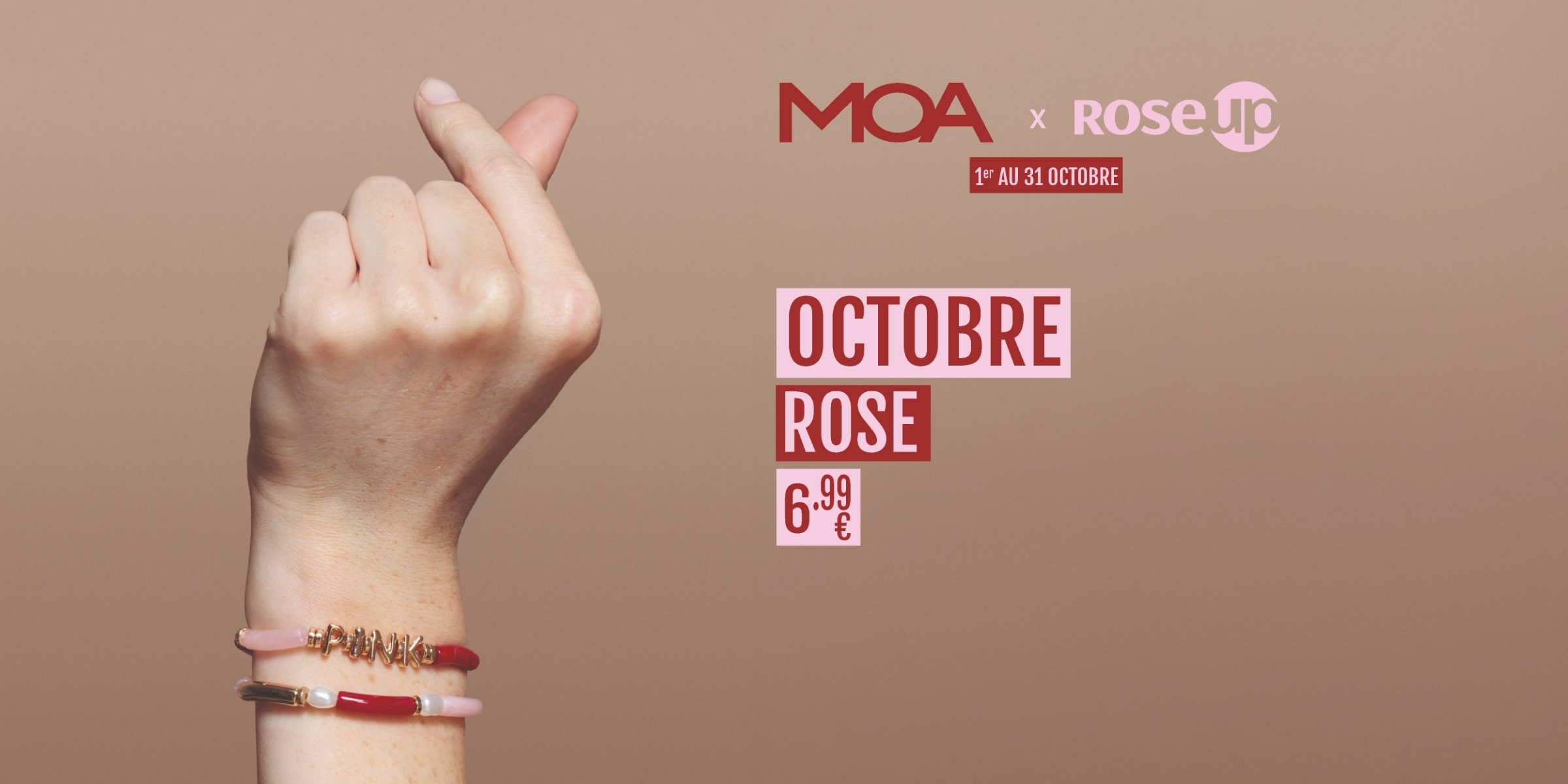 Duo bracelet à 6.99€ chez MOA