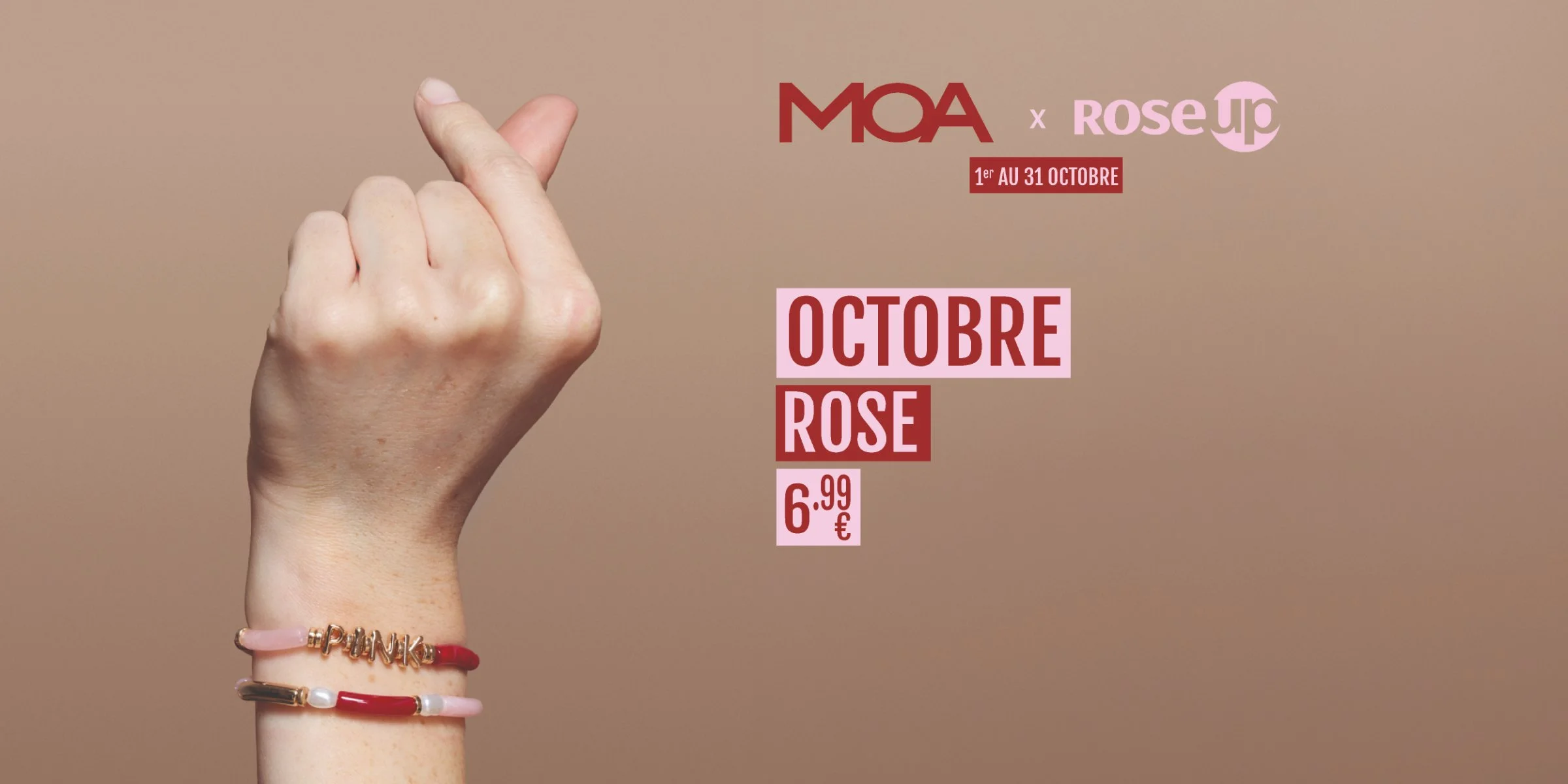 Duo bracelet à 6.99€ chez MOA