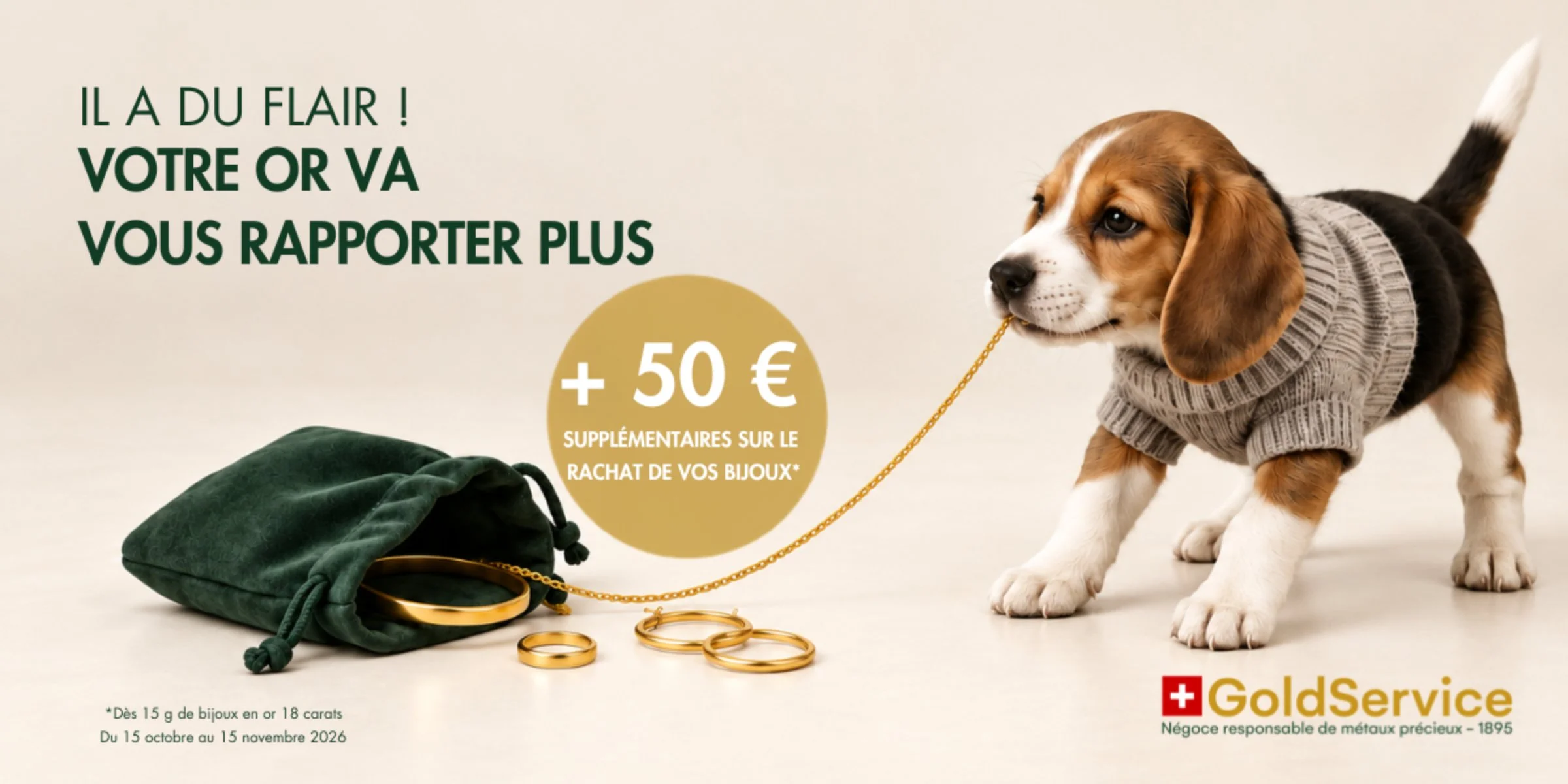 Vos bijoux vous rapportent plus que prévue!