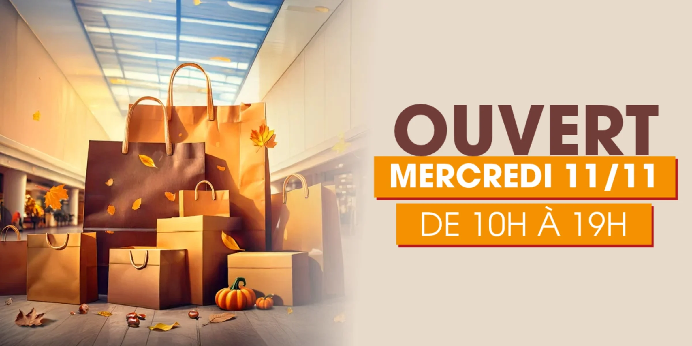 Shop Park Niort ouvert le 11 novembre !