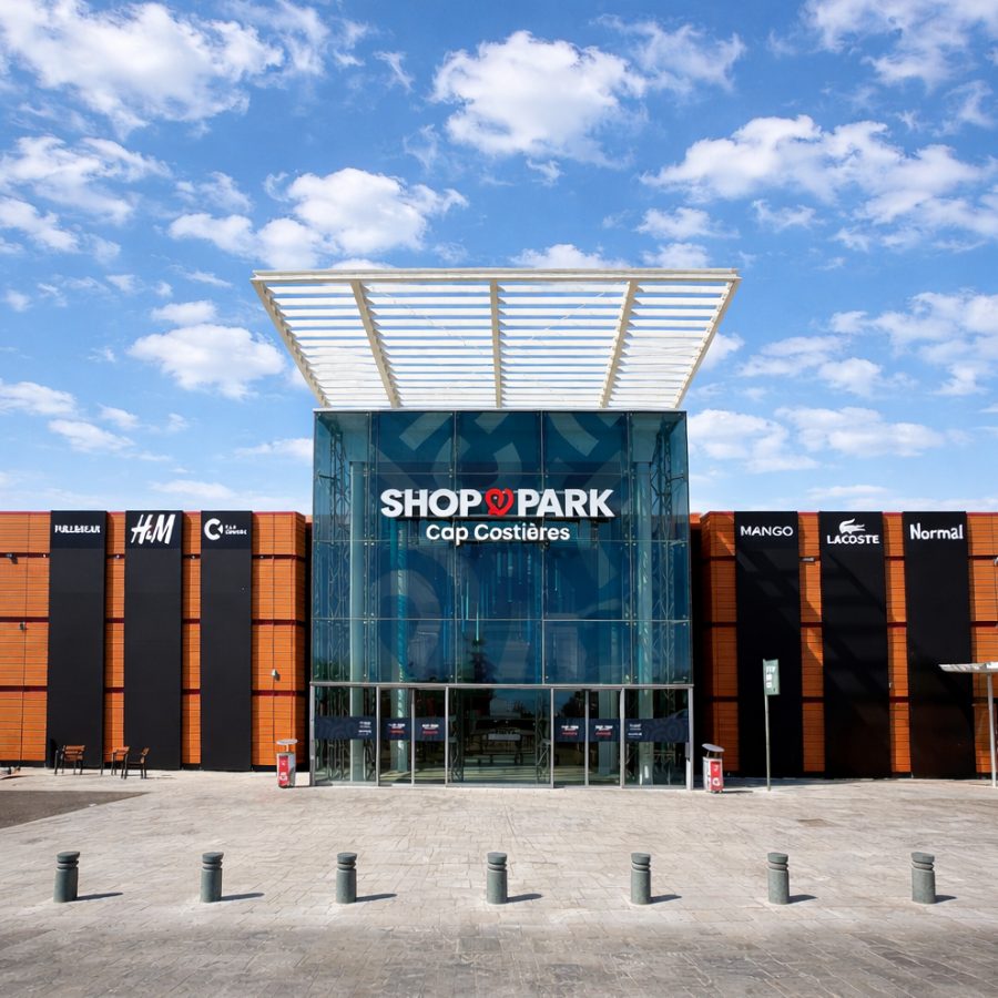 Centre commercial à Nîmes