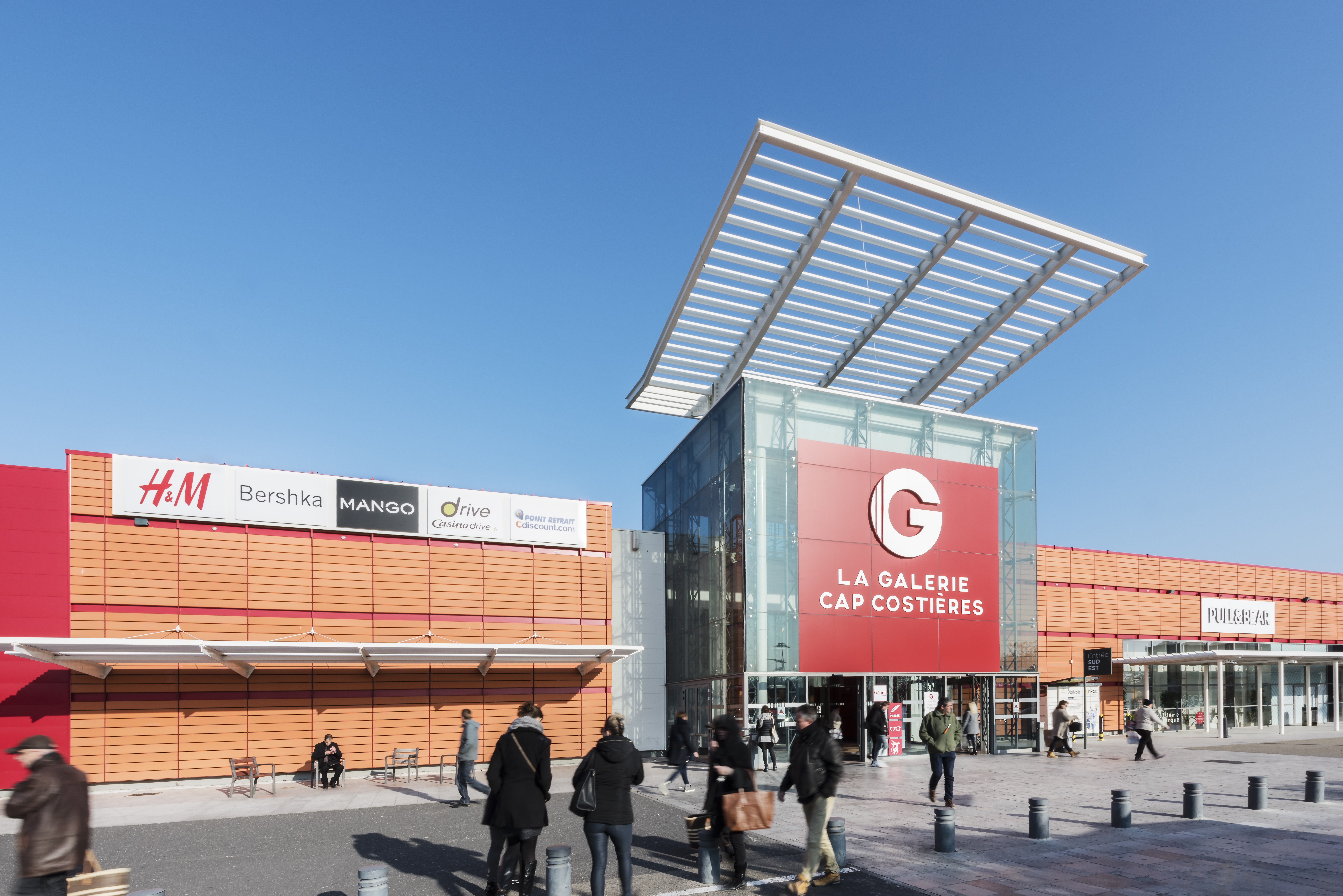 Centre commercial à Nîmes